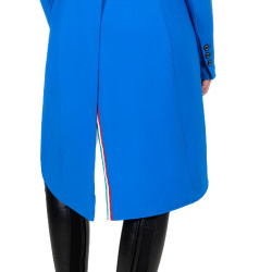 Damen-Wettbewerbsfrack Equestro x FISE Blau aus Savoyen