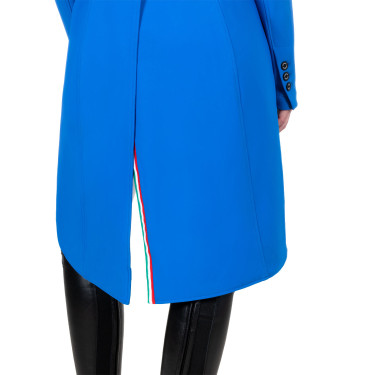 Damen-Wettbewerbsfrack Equestro x FISE Blau aus Savoyen