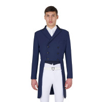 Herren-Dressurfrack Equestro aus technischem Gewebe Marineblazer Marineblau