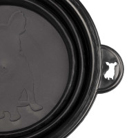 Faltbare Futterschüssel für kleine Hunde Supreme Schwarz