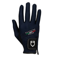 Handschuhe aus technischem Gewebe Equestro X FISE Marineblazer Marineblau
