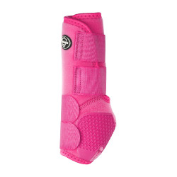 Vordere Western-Gamaschen Platinum Pro Star Anatomic Fuchsie Rosa
