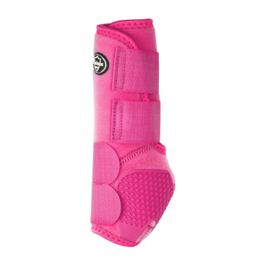 Vordere Western-Gamaschen Platinum Pro Star Anatomic Fuchsie Rosa