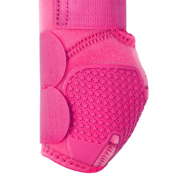 Vordere Western-Gamaschen Platinum Pro Star Anatomic Fuchsie Rosa