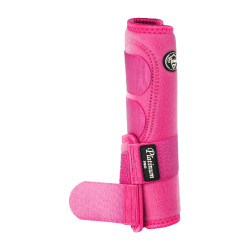 Vordere Western-Gamaschen Platinum Pro Star Anatomic Fuchsie Rosa