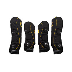 Transportgamaschen Equestro Pro Traveller Schwarz