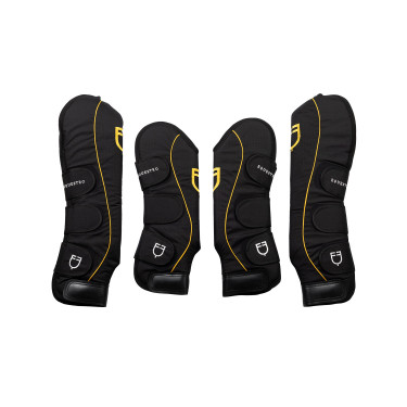 Transportgamaschen Equestro Pro Traveller Schwarz