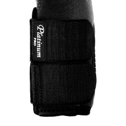 Hintere Western-Gamaschen Platinum Pro Star Anatomic Schwarz