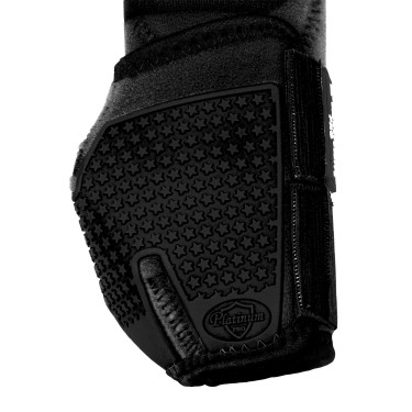 Hintere Western-Gamaschen Platinum Pro Star Anatomic Schwarz