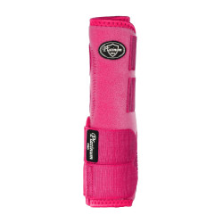 Hintere Western-Gamaschen Platinum Pro Star Anatomic Fuchsie Rosa