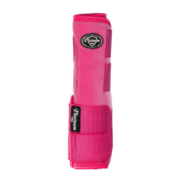 Hintere Western-Gamaschen Platinum Pro Star Anatomic Fuchsie Rosa