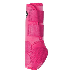 Hintere Western-Gamaschen Platinum Pro Star Anatomic Fuchsie Rosa