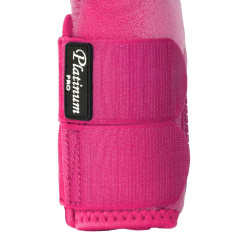 Hintere Western-Gamaschen Platinum Pro Star Anatomic Fuchsie Rosa