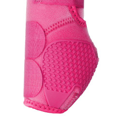 Hintere Western-Gamaschen Platinum Pro Star Anatomic Fuchsie Rosa