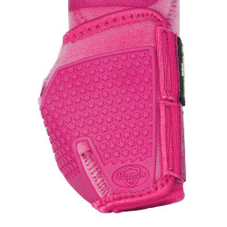 Hintere Western-Gamaschen Platinum Pro Star Anatomic Fuchsie Rosa