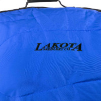 Lakota Westernsatteltasche für den Transport Königsblau