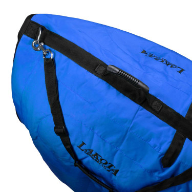 Lakota Westernsatteltasche für den Transport Königsblau