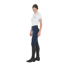 Damen-Leggings Equestro, leicht, Slim-Fit Schnitt Marineblazer Marineblau