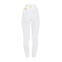 Damen-Leggings Equestro, leicht, Slim-Fit Schnitt Weiß Wei&amp;szlig;