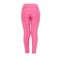 Mädchen-Leggings Equestro mit Fleece-Futter Rosa Schloss Mädchen-Leggings Equestro mit Fleece-Futter Rosa Schloss