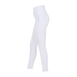 Mädchen-Leggings Equestro x FISE Full-Grip Slim Fit Weiß Weiß Mädchen-Leggings Equestro x FISE Full-Grip Slim Fit Weiß Weiß