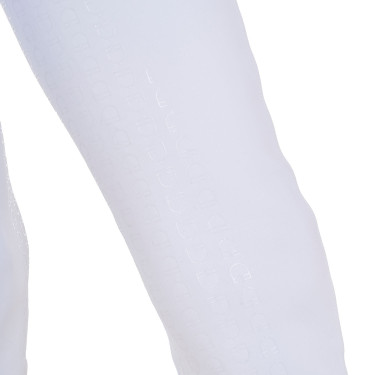 Mädchen-Leggings Equestro x FISE Full-Grip Slim Fit Weiß Weiß Mädchen-Leggings Equestro x FISE Full-Grip Slim Fit Weiß Weiß