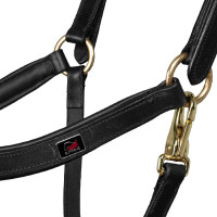 Supreme-Lederhalfter, schwedische Form Schwarz