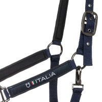 Equestro x FISE Halfter, doppelt und verstellbar Marineblazer Marineblau Equestro x FISE Halfter, doppelt und verstellbar Marineblazer Marineblau