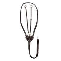 Verstellbare Martingal mit Ringen Supreme Schwarz Verstellbare Martingal mit Ringen Supreme Schwarz