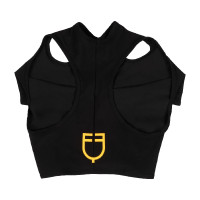 Equestro Fliegenmaske aus Elasthan ohne Ohren mit Netz für die Augen Schwarz Equestro Fliegenmaske aus Elasthan ohne Ohren mit Netz für die Augen Schwarz