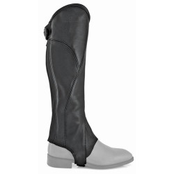 Mini-Chaps Equestro Lincoln Leder Schwarz