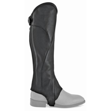 Mini-Chaps Equestro Lincoln Leder Schwarz