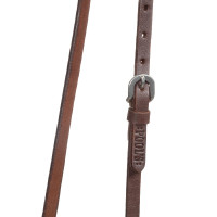 Gepolsterte Ledernasenriemen von Pool’s Geölt