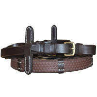 Zügel Eventer mit Stoppern 16 mm Chetak Braun Zügel Eventer mit Stoppern 16 mm Chetak Braun