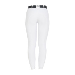 Damen-Reithose Equestro Full Grip, hohe Taille, mit Fleece gefüttert Weiß Weiß Damen-Reithose Equestro Full Grip, hohe Taille, mit Fleece gefüttert Weiß Weiß