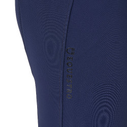 Damen-Reithose Equestro, Knie-Grip, High Waist Marineblazer Marineblau