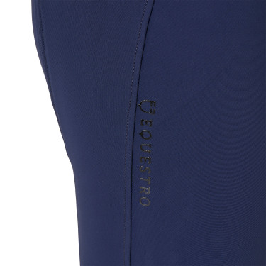 Damen-Reithose Equestro, Knie-Grip, High Waist Marineblazer Marineblau