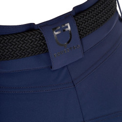 Damen-Reithose Equestro, Knie-Grip, High Waist Marineblazer Marineblau