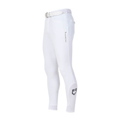 Herren-Reithose Equestro x FISE mit Knie-Grip Weiß Weiß Herren-Reithose Equestro x FISE mit Knie-Grip Weiß Weiß