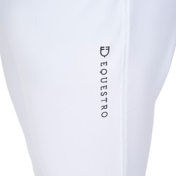 Herren-Reithose Equestro x FISE mit Knie-Grip Weiß Weiß Herren-Reithose Equestro x FISE mit Knie-Grip Weiß Weiß