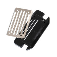 Ersatzboden für Acavallo-Steigbügel Schwarz