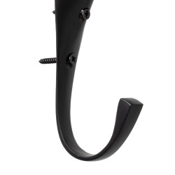 Supreme Trensenhalter aus massivem Messing Schwarz