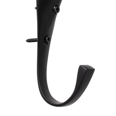 Supreme Trensenhalter aus massivem Messing Schwarz