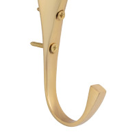Supreme Trensenhalter aus massivem Messing Goldfarben Supreme Trensenhalter aus massivem Messing Goldfarben