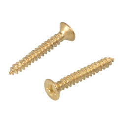 Supreme Trensenhalter aus massivem Messing Goldfarben