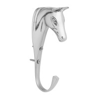 Supreme Trensenhalter aus massivem Messing Silber Supreme Trensenhalter aus massivem Messing Silber