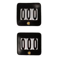 Wettbewerbsnummernhalter Equestro 3-stellig 9×8 cm Schwarz Wettbewerbsnummernhalter Equestro 3-stellig 9×8 cm Schwarz