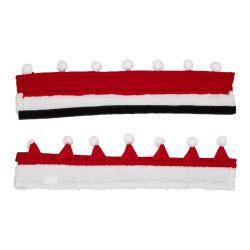 Zügel­schoner Christmas Collection Supreme Rot