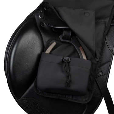 Equestro-Steigbügelschoner aus Polyester Dunkelbraun