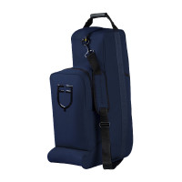Equestro-Stiefel- und Helmtasche aus Cordura Marine Marineblau